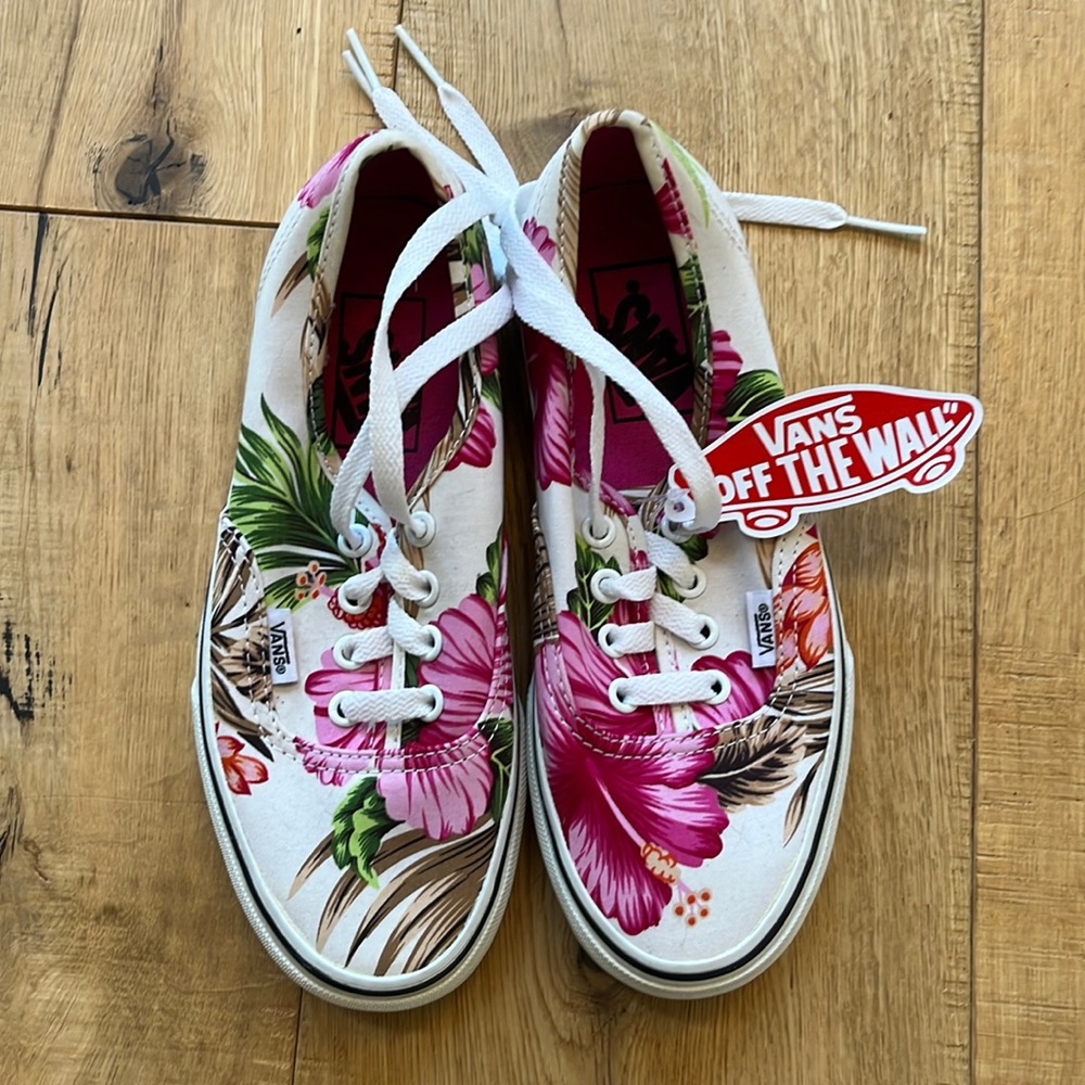 Floral vans